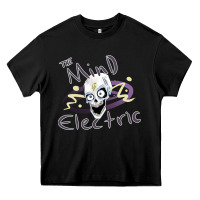 Black the mind electric Heavy Core Tee - lanVoArt