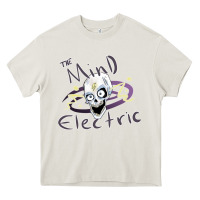 Cream the mind electric Heavy Core Tee - lanVoArt