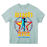 Rush Blue Starman 2112  40th Anniversary Heavy Core Tee | Teevron