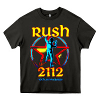 Asphalt rush blue starman 2112  40th anniversary Heavy Core Tee - lanVoArt