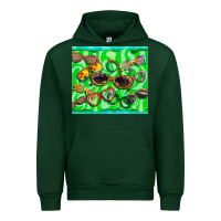 Forest Green sunglasses Urban Hoodie - BarkalooDesign
