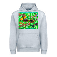 Heather Grey sunglasses Urban Hoodie - BarkalooDesign