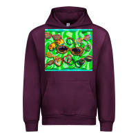 Mauve Wine sunglasses Urban Hoodie - BarkalooDesign