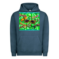 Pigment Midnight Navy sunglasses Urban Hoodie - BarkalooDesign