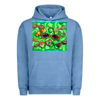 Pigment Pebble Blue sunglasses Urban Hoodie - BarkalooDesign