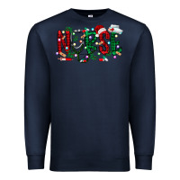 Navy nurse christmas Premium Sweatshirt - RacoonDesign