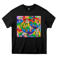 Black Pride LGBTQ+ Peace Tumbler Heavy Core Tee - BundleAndBundleShop