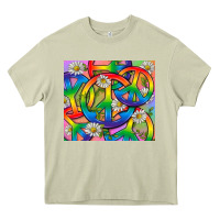 Pride Lgbtq+ Peace Tumbler Heavy Core Tee | Teevron