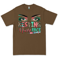 Cacao resting nurse face Premium Tee - RanaPortraitStore
