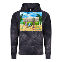Cloud Black summer caravan life Vintage Hoodie - TumblerDesignByShophia