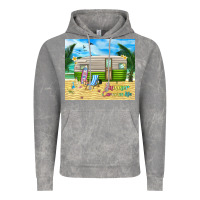 Cloud Rock summer caravan life Vintage Hoodie - TumblerDesignByShophia