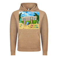 Vintage Coffee summer caravan life Vintage Hoodie - TumblerDesignByShophia