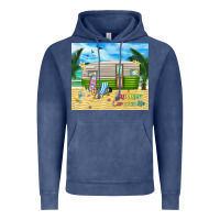 Vintage Denim summer caravan life Vintage Hoodie - TumblerDesignByShophia