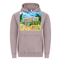 Vintage Zinc summer caravan life Vintage Hoodie - TumblerDesignByShophia
