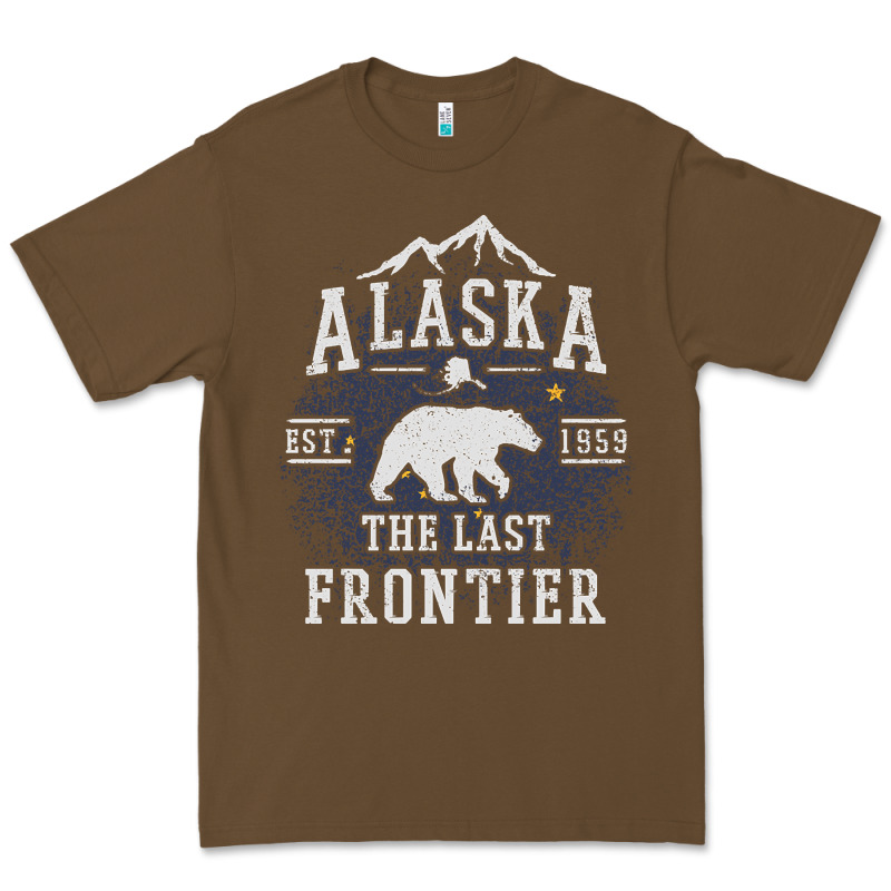Alaska The Last Frontier Premium Tee by lanVoArt | Teevron