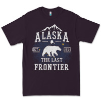 Plum Alaska The Last Frontier Premium Tee - lanVoArt