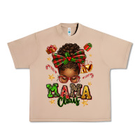 Burro mama claus afro messy bun Urban Heavy Tee - texasbilliewilder