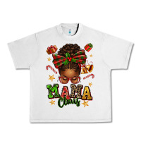 Lunar Rock mama claus afro messy bun Urban Heavy Tee - texasbilliewilder