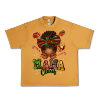 Peanut Butter mama claus afro messy bun Urban Heavy Tee - texasbilliewilder