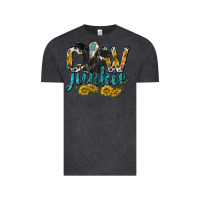 Vintage Black Cow Junkie with Cow Vintage Tee - texasbilliewilder