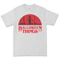 Dove Grey Halloween Things Strange Halloween Premium Tee - lanVoArt