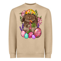 Mushroom Rabbit And Carrot Easter Heavyweight Sweatshirt - BundleAndBundleShop