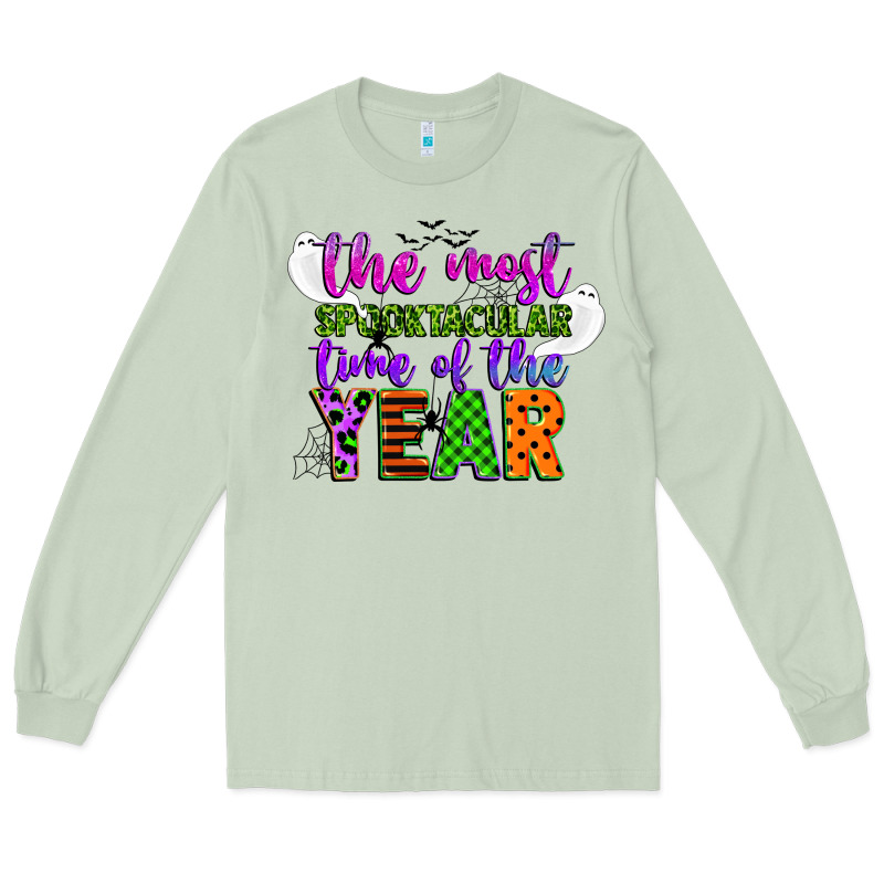 The Most Spooktacular Time Of The Year Long Sleeve Tee by CowGirlArtShop | Teevron