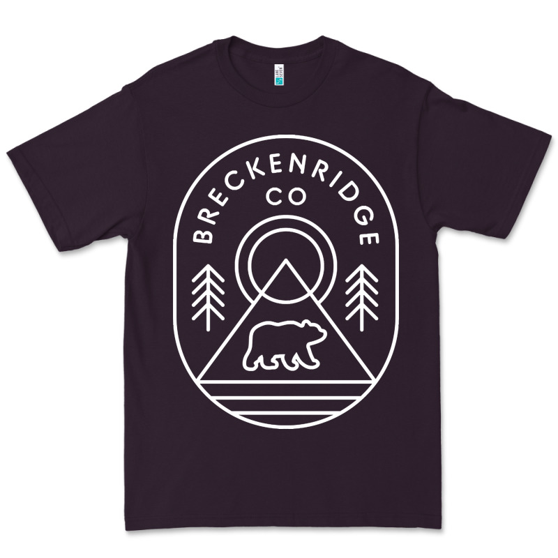 Breckenridge Colorado Bear Mountains Trees Hiking Premium Tee by lanVoArt | Teevron