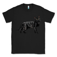 Black Bombay Cat Classic Tee - LillyAllenDesigns