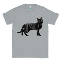 Heather Grey Bombay Cat Classic Tee - LillyAllenDesigns