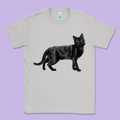 Bombay Cat Classic Tee Designed By Lillyallendesigns
