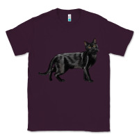 Plum Bombay Cat Classic Tee - LillyAllenDesigns