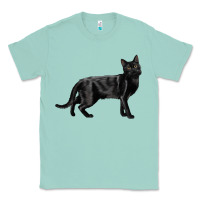 Seafoam Bombay Cat Classic Tee - LillyAllenDesigns