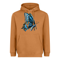Meerkat Black Shallowtail Heavyweight Hoodie - LillyAllenDesigns