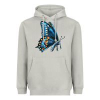 Moon Dust Black Shallowtail Heavyweight Hoodie - LillyAllenDesigns