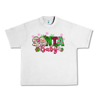 Lunar Rock santa baby pink christmas Urban Heavy Tee - texasbilliewilder