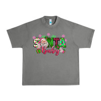 Tornado santa baby pink christmas Urban Heavy Tee - texasbilliewilder