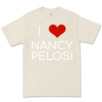 Bone Limited Edition I Love Nancy Pelosi Heart Madam Speaker Democratic Pol Premium Tee - lanVoArt