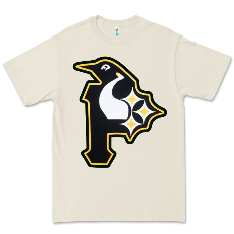 Pittsburgh Combined Sports Shirt And Sticker Premium Tee by lanVoArt | Teevron