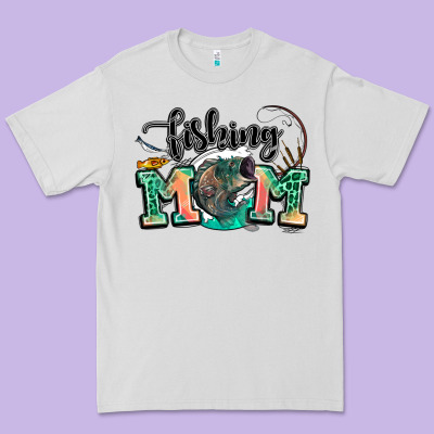 Fishing Mom Premium Tee Designed By Lillyallendesigns