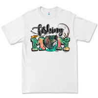 White fishing mom Premium Tee - LillyAllenDesigns