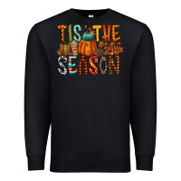 Black tis the season Premium Sweatshirt - RacoonDesign