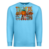 Ocean Blue tis the season Premium Sweatshirt - RacoonDesign