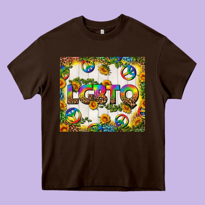 Western Lgbtq+ Tumbler Heavy Core Tee Designed By Bundleandbundleshop