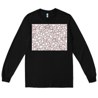 Black baseball seamless background  (3200x2400px) Long Sleeve Tee - Jasminsmagicworld