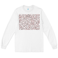 White baseball seamless background  (3200x2400px) Long Sleeve Tee - Jasminsmagicworld