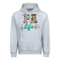 Heather Grey western nurse pa  life Urban Hoodie - BarkalooDesign