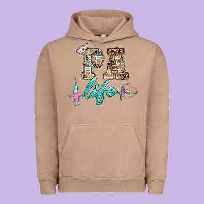 Western Nurse Pa  Life Urban Hoodie Designed By Barkaloodesign