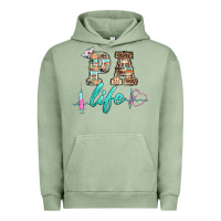 Pigment Oil Green western nurse pa  life Urban Hoodie - BarkalooDesign