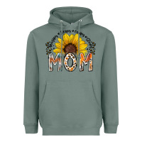 Sage mom sunflower Heavyweight Hoodie - RacoonDesign
